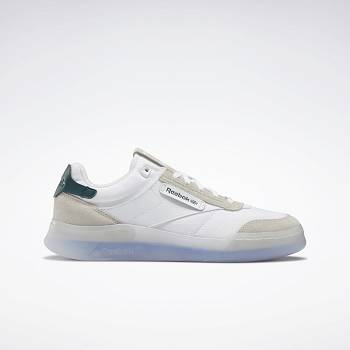 Reebok Club C Legacy Biele / Olivovo Zelene - Damske Casual Obuv